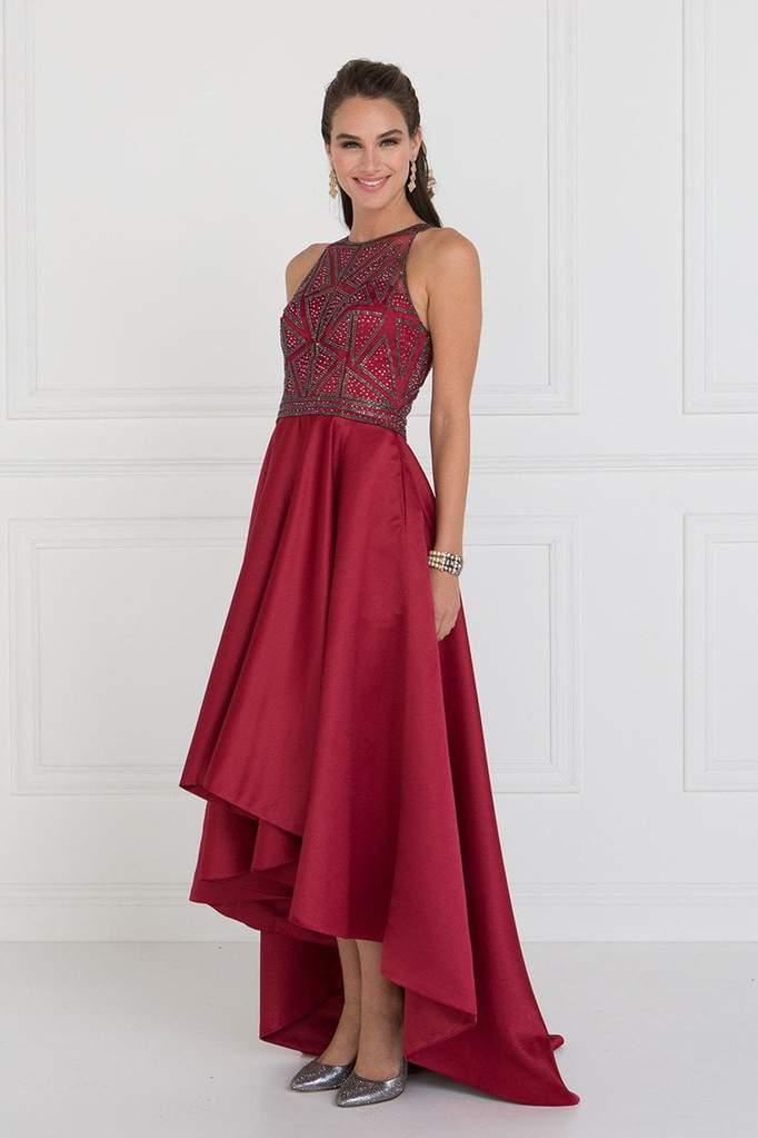 Homecoming High Low Prom Dress - The Dress Outlet Elizabeth K