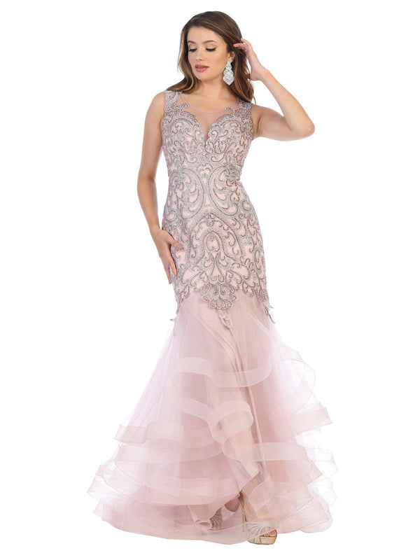 Homecoming Long Formal Sleeveless Prom Dress