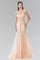 Homecoming Long Sleeveless Formal Mermaid Prom Dress - The Dress Outlet Elizabeth K
