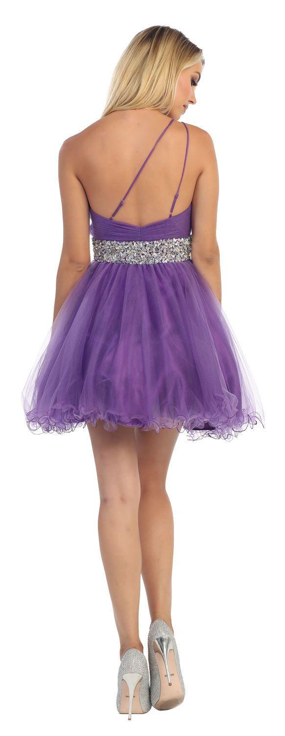 Homecoming Short Cocktail Prom Mini Dress - The Dress Outlet May Queen