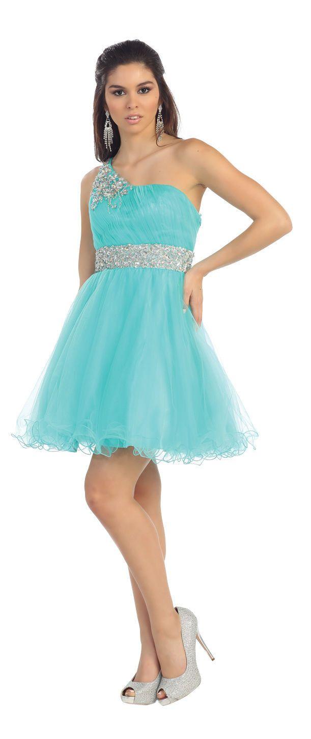 Homecoming Short Cocktail Prom Mini Dress - The Dress Outlet May Queen