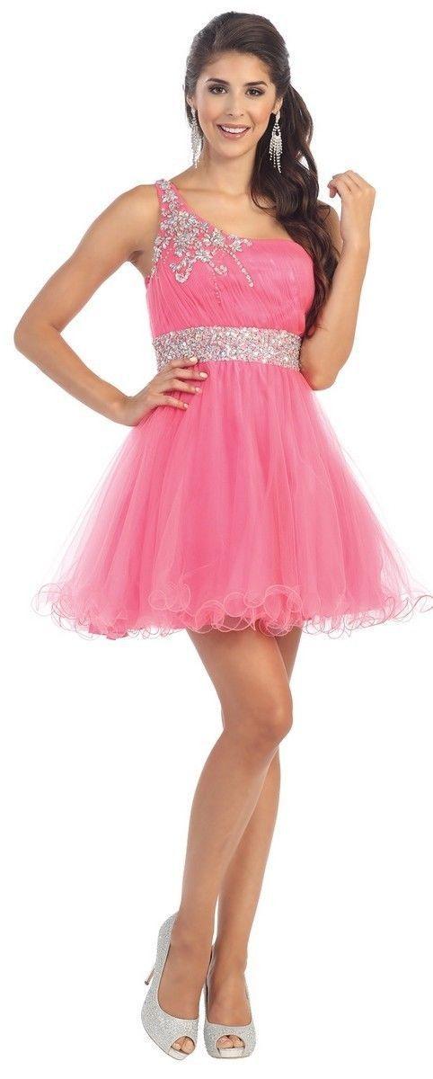 Homecoming Short Cocktail Prom Mini Dress - The Dress Outlet May Queen