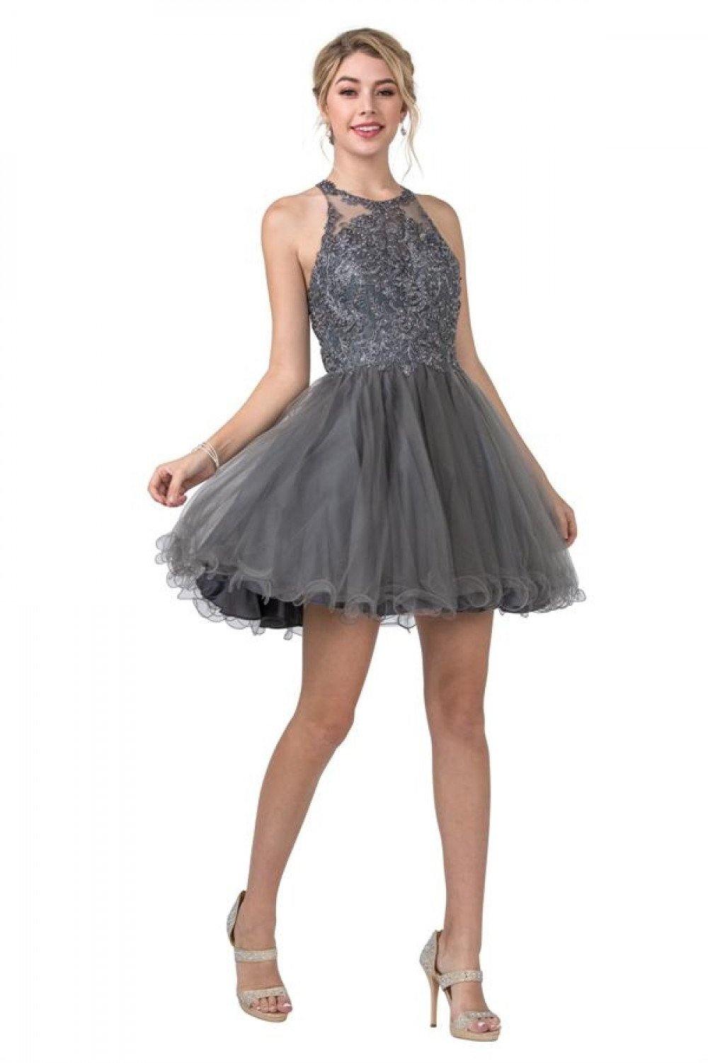Baby Blue Homecoming Short A-Line Dress for $129.99 – The Dress Outlet