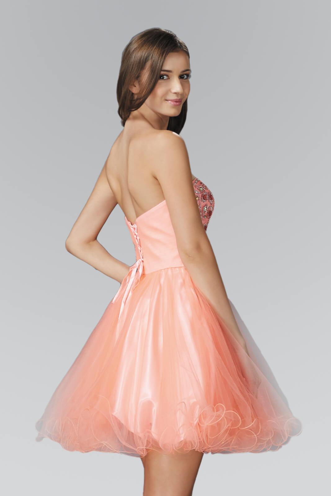 Homecoming Short Prom Dress - The Dress Outlet Elizabeth K