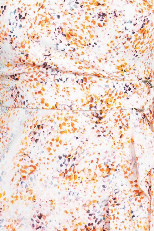 Laundry HVR2D08 Ruffled Short Cocktail A Line Dress