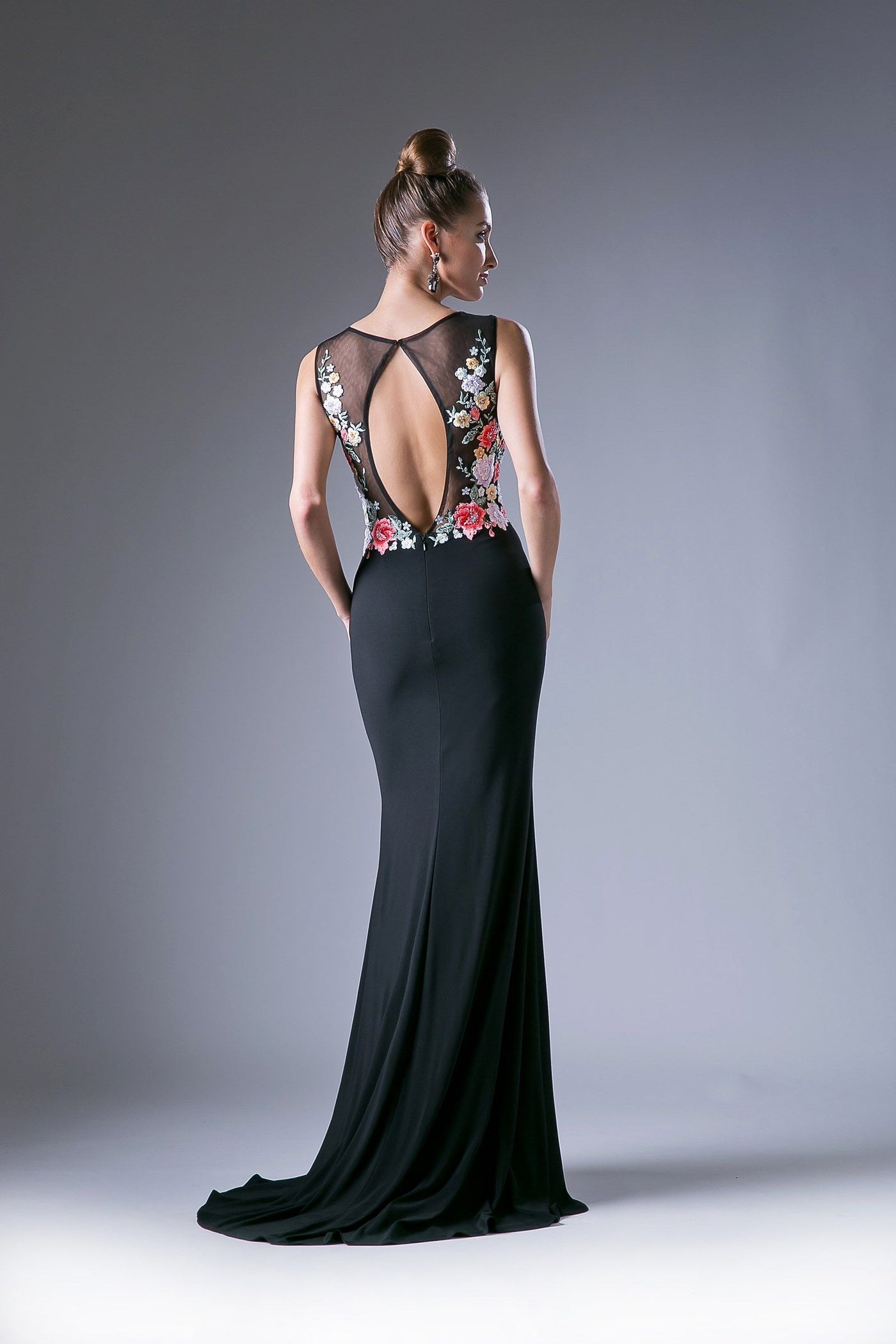 Prom Dresses Mermaid Formal Long Fitted Prom Dress Black
