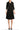 Cocktail Dresses A Line Short Belted Knee Length Pocket Dress Black
