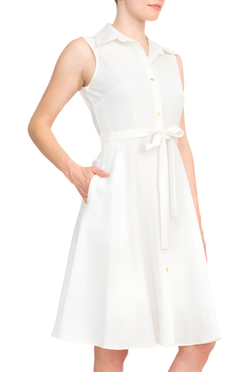 Sharagano HW3S196297 Short A Line Cocktail Pocket Dress