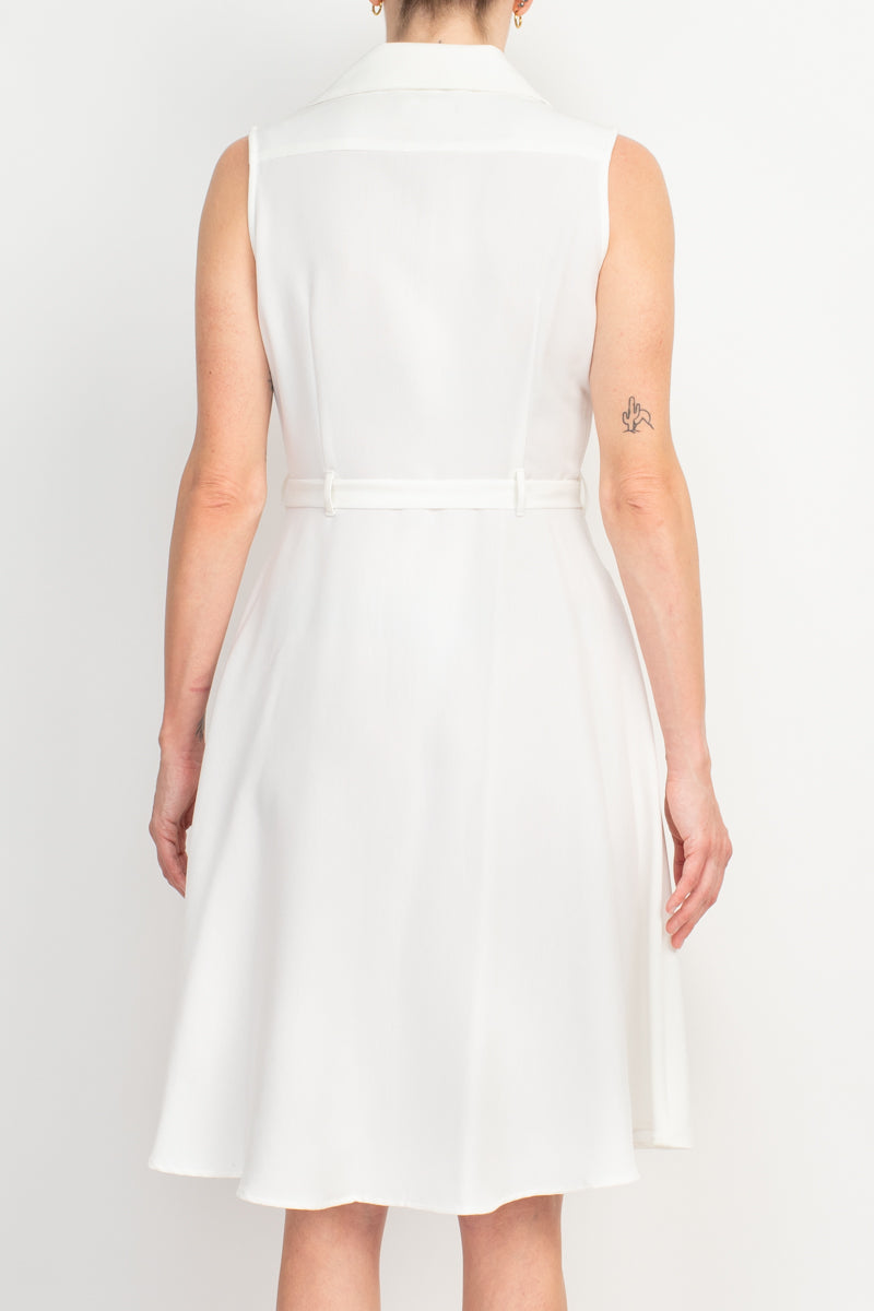 Sharagano HW3S196297 Short A Line Cocktail Pocket Dress
