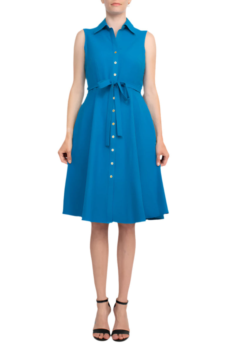 Sharagano HW3S196297 Short A Line Cocktail Pocket Dress