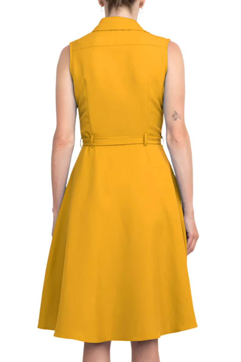 Sharagano HW3S196297 Short A Line Cocktail Pocket Dress