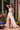Prom Dresses Long Slit Formal A Line Prom Dress Blush