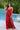 Prom Dresses A Line Long Formal Ruffle Prom Dress Red