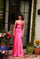 Prom Dresses Prom Fitted Long Formal Evening Dress Hot Pink