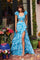 Prom Dresses Long Formal A Line Ruffle Tiered Prom Dress  Turquoise