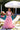Prom Dresses Pleated A Line Beaded Long Formal Teired Prom Dress Light Pink