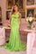 Prom Dresses Prom Fitted Long Formal Evening Dress Lime