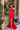 Prom Dresses Fitted Long Formal Ruffled Prom Dress Red