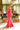 Prom Dresses Long Mermaid Formal Beaded Prom Dress Hot Pink/Light Pink