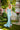 Prom Dresses Beaded Prom Long Fitted Formal Pleated Dress Light Blue