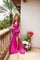 Prom Dresses Long Formal Slit Evening Porm Dress Orchid
