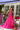Prom Dresses Long Formal A Line Beaded Corset Prom Dress Hot Pink