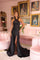 Prom Dresses Slit Formal Gown Long Prom Dress Black