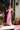 Prom DressesRuffle Long Formal Slit Evening Dress Pink