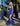 Prom Dresses Prom Long Fitted Slit Metallic Formal Dress Cobalt