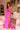 Prom Dresses Beaded Long Mermaid Fit Formal Prom Dress Hot Pink