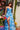 Prom Dresses Prom Long Beaded A Line Floral Print Formal Dress Light Blue