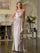 Mother of the Bride Dresses Beaded Mother of the Bride Long Formal Dress Sand
