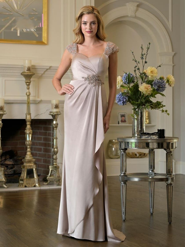 Marsoni MV1377 Beaded Mother of the Bride Long Formal Dress
