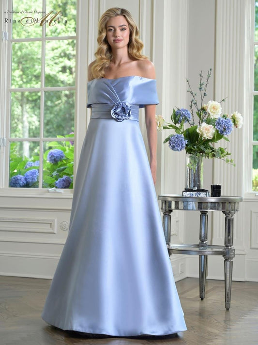 Formal Dresses Long Pleated Formal A Line Evening Dress Sky Blue