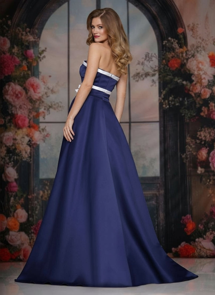 Prom Dresses Long Ball Gown Formal Prom Dress Navy