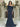 Mother of the Bride Dresses Beaded Long Formal Mother of the Bride Dress Navy