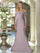 Mother of the Bride Dresses Beaded Long Formal Mother of the Bride Dress Dusty Rose