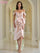 Cocktail Dresses Short Cocktail Tea Length Dress Mauve