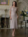 Mother of the Bride Dresses Mother of the Bride A Line Tea Length Dress Champagne