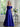 Formal Dresses Long Pleated Formal A Line Evening Dress Navy