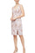 Cocktail Dresses Fitted Slit Short Cocktail Dress Rose Gold