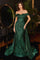 LaDivine J836 Long Off Shoulder Evening Gown