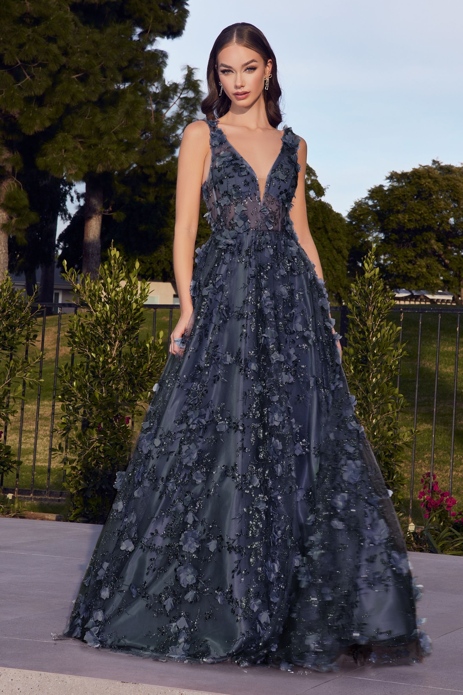 LaDivine J838 Prom Dress Evening Ball Gown