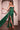 Prom Dresses Fitted Long Formal Glitter Corset Lace Prom Dress Emerald