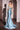 Prom Dresses Fitted Long Formal Slit Mermaid Prom Dress Smoky Blue