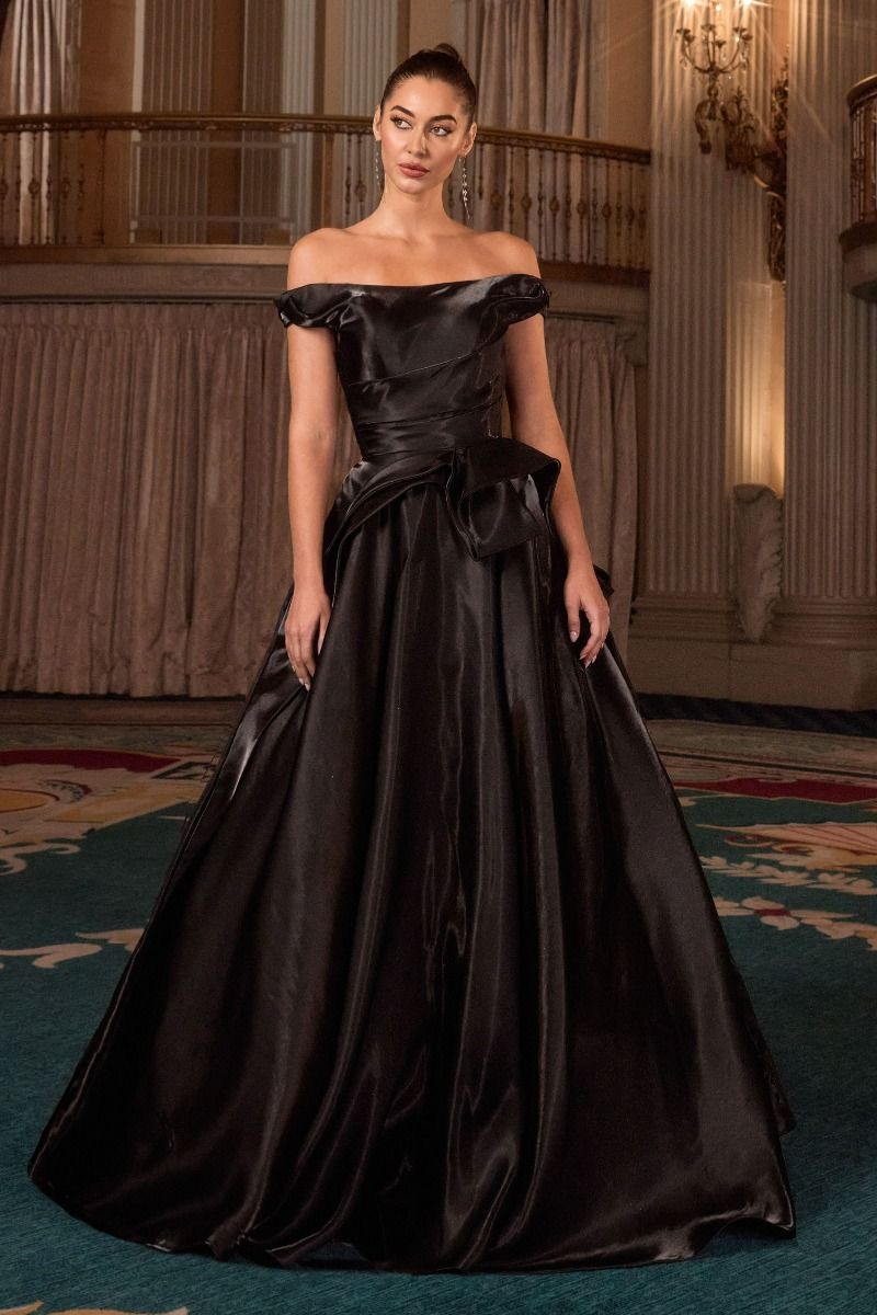 LaDivine J885 Prom Long A Line Formal Dress