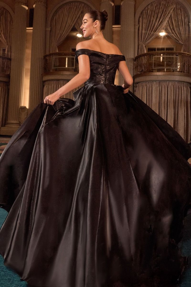 LaDivine J885 Prom Long A Line Formal Dress