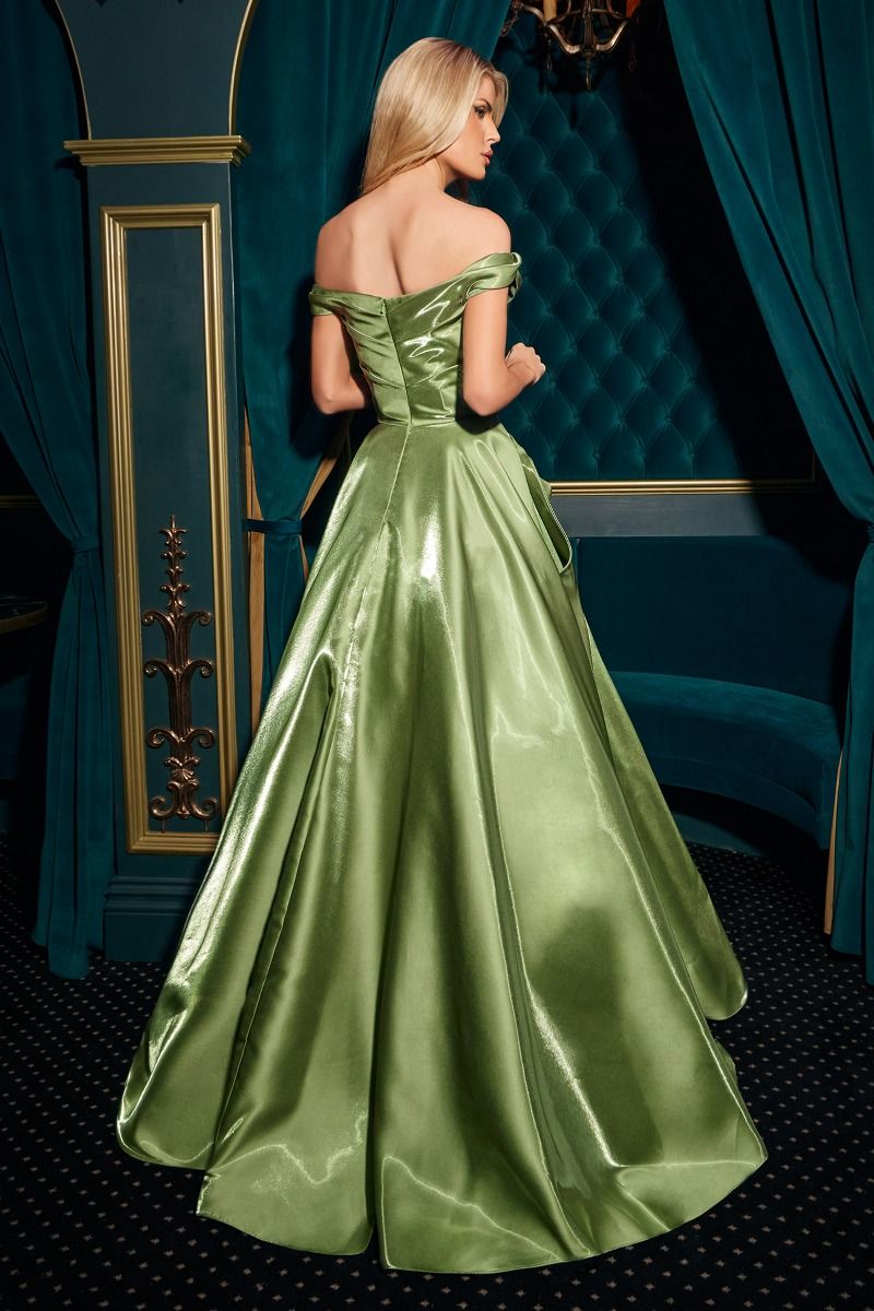 LaDivine J885 Prom Long A Line Formal Dress