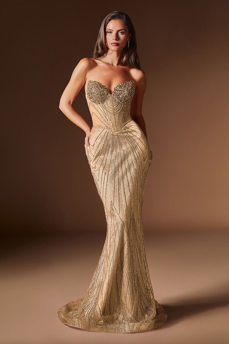 Prom Dresses Long Formal Corset Fitted Prom Dress Blue-Mesh-J903-Beaded