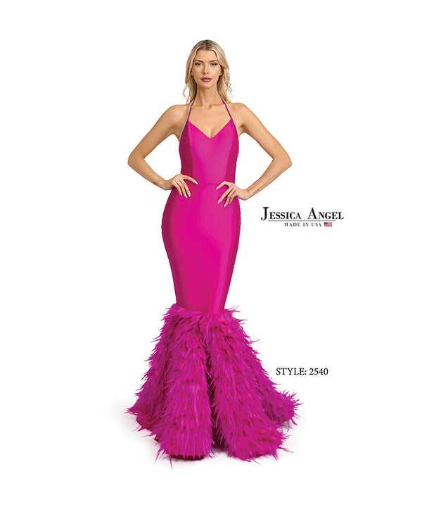 Prom Long Formal Mermaid Dress Jessica Angel 2540